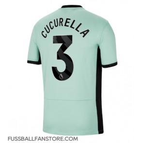 Chelsea Marc Cucurella #3 Replik 3rd trikot 2023-24 Kurzarm